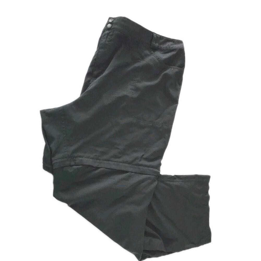Magellan Womens 3X Plus Convertible Black Pants Fishing Shorts Hiking Outdoors